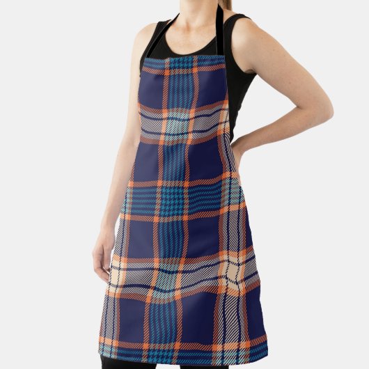 Tartan plaid, kleurrijke marine textuur. schort (Insitu)