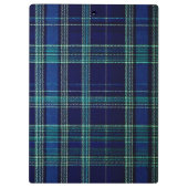 Tartan plaid notebook klembord (Achterkant)