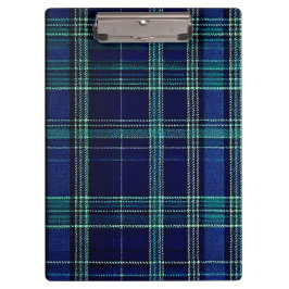 Tartan plaid notebook klembord
