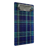 Tartan plaid notebook mini klembord (Schuin)