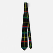 Tartan Plaid Patroon, Groen, Stropdas (Voorkant)