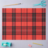 Tartan Plaid Rood Traditioneel Modern Collectie Tissuepapier (Craft)