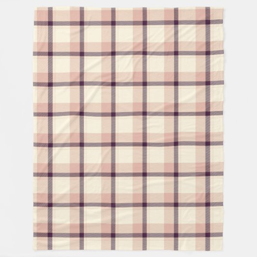 Tartan Plaid - Schots Naadloos Patroon 2 Fleece Deken (Voorkant)