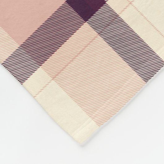 Tartan Plaid - Schots Naadloos Patroon 2 Fleece Deken (Hoek)