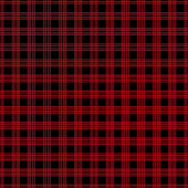 Tartan Plaid Towels Red Black Gift for Settling In Bad Handdoek