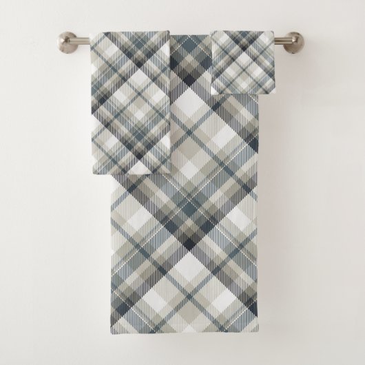 Tartan Pset Bad Handdoek (Insitu)