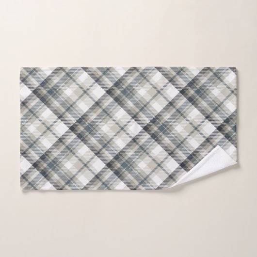 Tartan Pset Bad Handdoek (Handdoek)