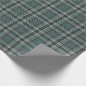 Tartan Pset Blue, Black & Brown No. 58 Cadeaupapier (Hoek)