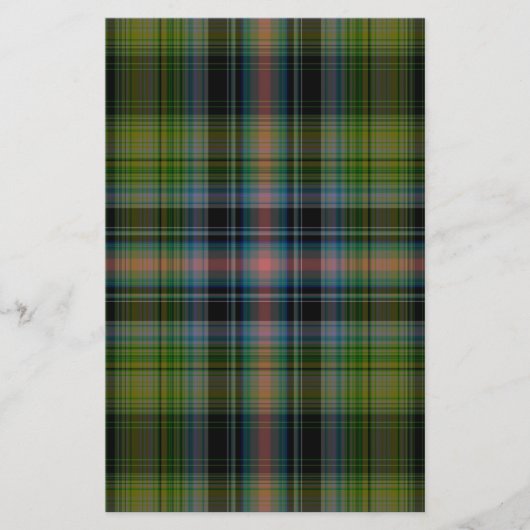 Tartan Pset Briefpapier (Voorkant)
