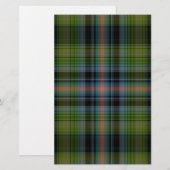 Tartan Pset Briefpapier (Voorkant / Achterkant)