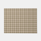 Tartan Pset Brown, Beige & Green No. 59 Deurmat (Voorkant)