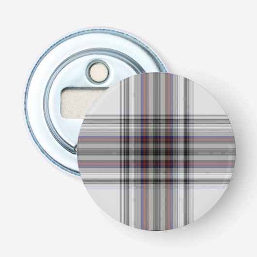 Tartan Pset Button Flesopener (Voorkant)