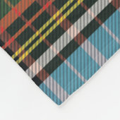 Tartan Pset Clan Anderson Family Lake House Fleece Deken (Hoek)