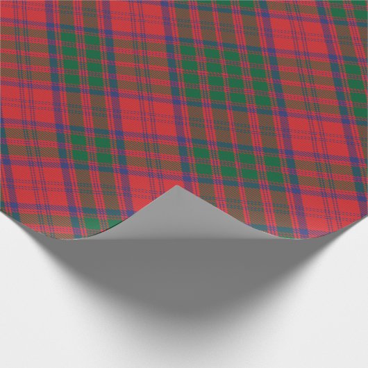 Tartan Pset Clan Grant Scottish Pattern Cadeaupapier (Hoek)