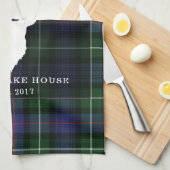 Tartan Pset Clan MacKenzie Family Lake House Theedoek (Quarter Fold)