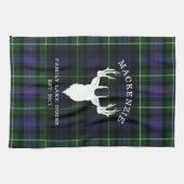 Tartan Pset Clan MacKenzie Family Lake House Theedoek (Horizontaal)