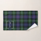 Tartan Pset Clan MacKenzie Green Paarse Check Bad Handdoek (Handdoek)