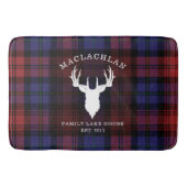 Tartan Pset Clan MacLachlan Familie Lake House Badmat (Voorkant)