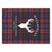 Tartan Pset Clan MacLachlan Familie Lake House Tafelkleed (Voorkant (Horizontaal))
