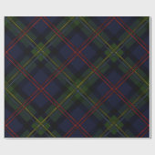 Tartan Pset Clan Malcolm Scottish Pattern Cadeaupapier (Vlak)