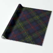 Tartan Pset Clan Malcolm Scottish Pattern Cadeaupapier (Uitgerold)