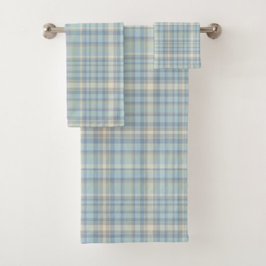 Tartan Pset Clan McFig Bath-handdoekset Bad Handdoek (Insitu)