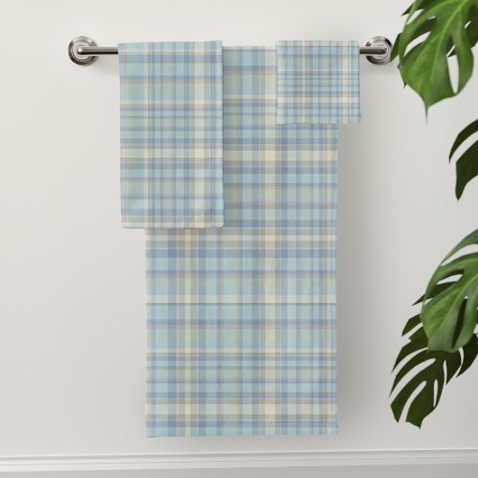 Tartan Pset Clan McFig Bath-handdoekset Bad Handdoek