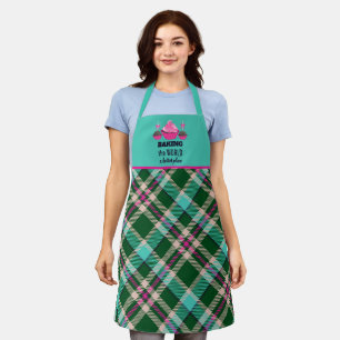 Tartan Pset Cupcake Poppen Schort