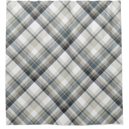 Tartan Pset Douchegordijn (Voorkant)