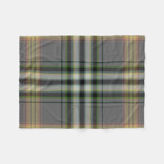 Tartan Pset Fleece Deken (Voorkant (Horizontaal))