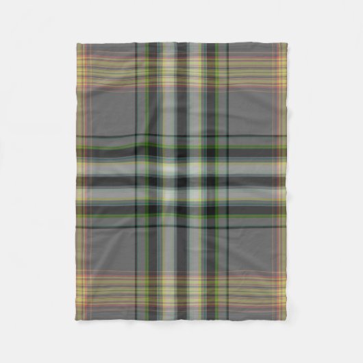 Tartan Pset Fleece Deken (Voorkant)