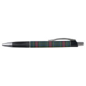 Tartan Pset Green Red Pattern Pen (Bovenkant)