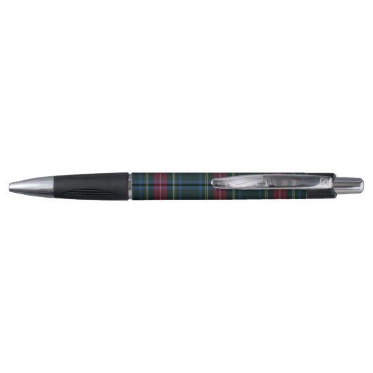 Tartan Pset Green Red Pattern Pen (Achterkant)