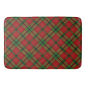 Tartan Pset Holiday Festive Kerstmis Badmat (Voorkant)