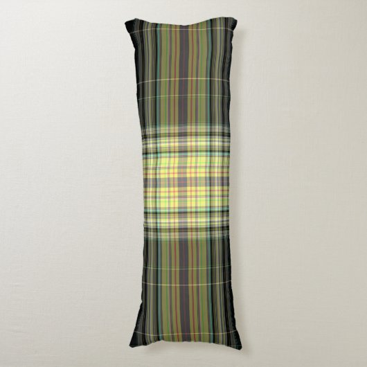 Tartan Pset Lichaamskussen (Voorkant Verticaal)
