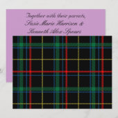 Tartan Pset Masculine Kaart (Voorkant / Achterkant)
