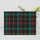 Tartan Pset Masculine Kaart (Staand voorkant)