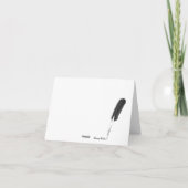 Tartan Pset Note card Kaart (Achterkant)