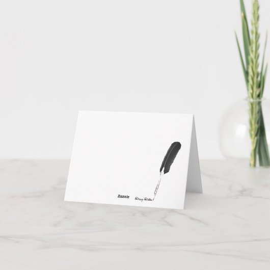 Tartan Pset Note card Kaart (Achterkant)