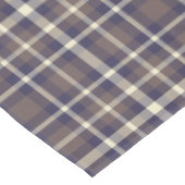 Tartan Pset Pattern Brown, Blue & Beige No. 69 Tafelkleed (Gekanteld)