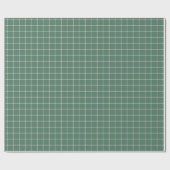 Tartan Pset Pattern Green & Beige No. 72 Cadeaupapier (Vlak)