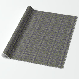 Tartan Pset Pattern Green, Blue & Beige No. 71 Cadeaupapier
