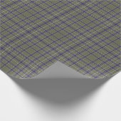 Tartan Pset Pattern Green, Blue & Beige No. 71 Cadeaupapier (Hoek)