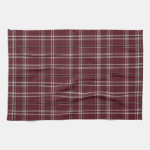 Tartan Pset Red, Black & White No. 51