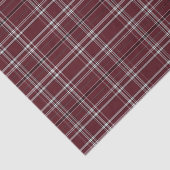 Tartan Pset Red, Black & White No. 51 Tissuepapier (Detail)