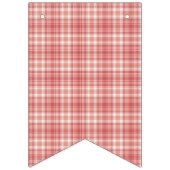 Tartan Pset Red, Oranje & White No. 64 Vlaggetjes (Tweede vlag)