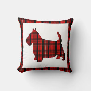 Tartan Pset Scottie Dog Sierkussen
