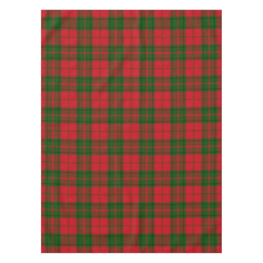Tartan Pset Scottish Clan Drummond Checkered Tafelkleed (Voorkant)