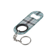 Tartan Pset Sleutelhanger Flessenopener (Achterkant Gekanteld)