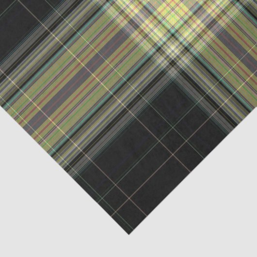 Tartan Pset Tissuepapier (Detail)